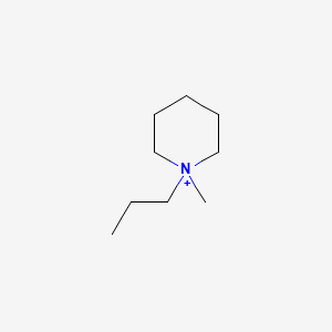 molecular formula C9H20N+ B12576255 1-Methyl-1-propylpiperidin-1-ium CAS No. 608140-11-0