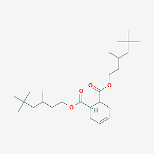 molecular formula C26H46O4 B12576414 Bis(3,5,5-trimethylhexyl) cyclohex-4-ene-1,2-dicarboxylate CAS No. 192651-70-0