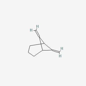 molecular formula C9H12 B12576425 6,7-Dimethylidenebicyclo[3.1.1]heptane CAS No. 189291-87-0