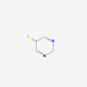 molecular formula C4H4N2S B12576460 5(2H)-Pyrimidinethione CAS No. 220561-00-2