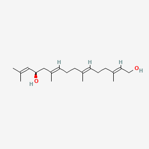 molecular formula C20H34O2 B1257647 Elegandiol 
