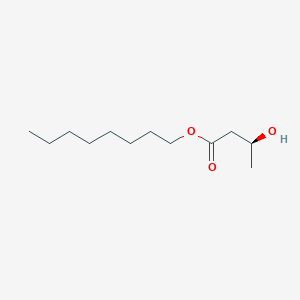 molecular formula C12H24O3 B12576749 Octyl (3S)-3-hydroxybutanoate CAS No. 306326-46-5