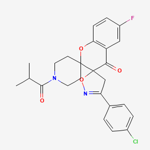 molecular formula C25H24ClFN2O4 B1257687 CID 16682183 