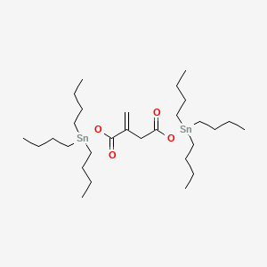 molecular formula C29H58O4Sn2 B1257690 Bis(tributylstannyl) itaconate CAS No. 25711-26-6