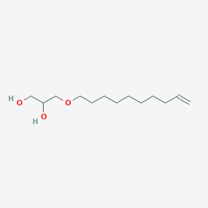 molecular formula C13H26O3 B12576909 3-[(Dec-9-en-1-yl)oxy]propane-1,2-diol CAS No. 185113-61-5
