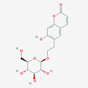 molecular formula C17H20O9 B1257701 Phellodenol H 