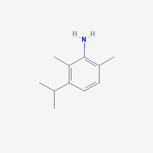 molecular formula C11H17N B12577053 2,6-Dimethyl-3-(propan-2-yl)aniline CAS No. 596826-42-5