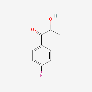 molecular formula C9H9FO2 B12577091 1-(4-Fluorophenyl)-2-hydroxypropan-1-one CAS No. 200341-56-6