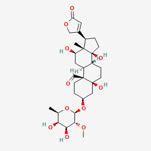 molecular formula C30H44O11 B1257717 Toxicarioside A 