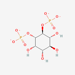 molecular formula C6H10O12P2-4 B1257757 1D-myo-inositol 3,4-biphosphate(4-) 