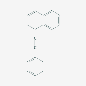 molecular formula C18H14 B12577605 1-(Phenylethynyl)-1,2-dihydronaphthalene CAS No. 193745-72-1