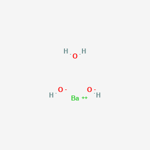 molecular formula BaH4O3 B1257771 Barium hydroxide hydrate CAS No. 40226-30-0