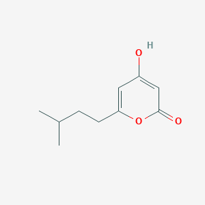 molecular formula C10H14O3 B12577725 Fistupyrone CAS No. 315193-05-6