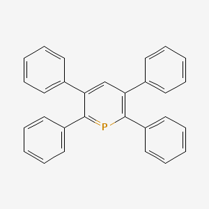 molecular formula C29H21P B12577906 Phosphorin, 2,3,5,6-tetraphenyl- CAS No. 293309-71-4