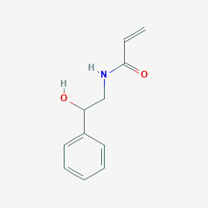 molecular formula C11H13NO2 B12577931 N-(2-Hydroxy-2-phenylethyl)prop-2-enamide CAS No. 185536-77-0