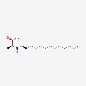 (2S,3S,6R)-6-dodecyl-2-methylpiperidin-3-ol