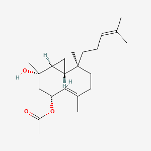 molecular formula C22H36O3 B1257799 Pacificin K(rel) 