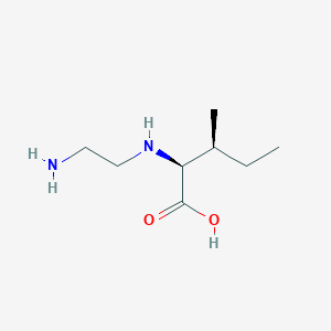 molecular formula C8H18N2O2 B12578058 N-(2-Aminoethyl)-L-isoleucine CAS No. 527705-78-8