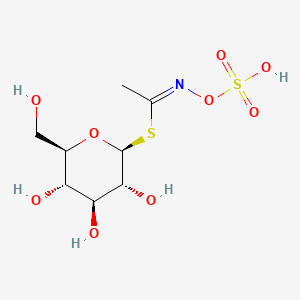 molecular formula C8H15NO9S2 B1257816 Glucocapparin 