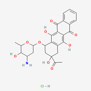 molecular formula C26H28ClNO9 B1257820 idarubicin hydrochloride 