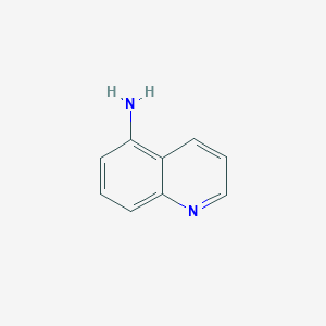 molecular formula C9H8N2 B125786 5-Aminoquinoline CAS No. 146614-41-7