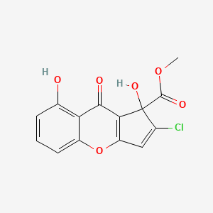 molecular formula C14H9ClO6 B1257869 Coniothyrione 