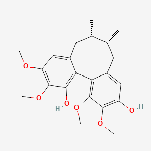 molecular formula C22H28O6 B1257877 Rubrisandrin A 