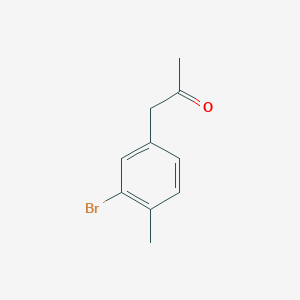 molecular formula C10H11BrO B1257880 1-(3-Bromo-4-methylphenyl)acetone CAS No. 930794-10-8