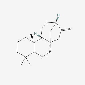 molecular formula C20H32 B1257901 (1S,9R,10R,13R)-5,5,9-trimethyl-14-methylidenetetracyclo[11.2.1.01,10.04,9]hexadecane 