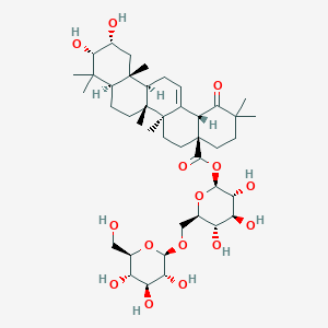 molecular formula C42H66O15 B1257920 Rivaloside B 