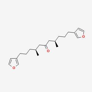 molecular formula C21H30O3 B1257921 Tetrahydrofurospongin-2 
