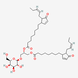 molecular formula C45H70O12 B1257934 arabidopside B 