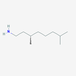 molecular formula C10H23N B12579434 1-Octanamine, 3,7-dimethyl-, (3S)- CAS No. 265981-31-5