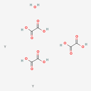 molecular formula C6H8O13Y2 B12579453 Oxalic acid--yttrium--water (3/2/1) CAS No. 252900-41-7