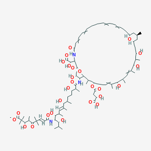 molecular formula C83H133N3O26 B1257946 Chondropsin A 