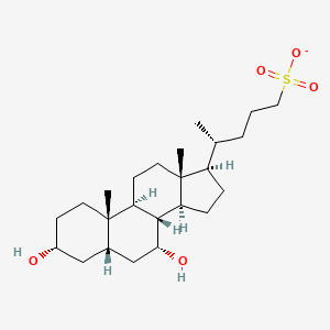 3alpha,7alpha-Dihydroxy-5beta-cholane-24-sulfonate