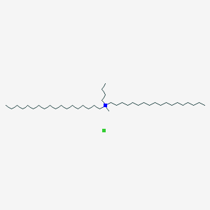 molecular formula C41H86ClN B12579551 N-Butyl-N-methyl-N-octadecyloctadecan-1-aminium chloride CAS No. 194223-25-1