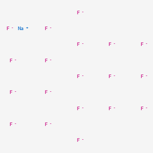 molecular formula F19Na-18 B12579559 Sodium;nonadecafluoride CAS No. 591721-29-8