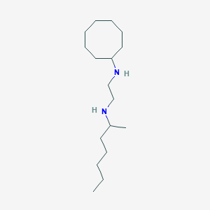 molecular formula C17H36N2 B12579607 N~1~-Cyclooctyl-N~2~-(heptan-2-yl)ethane-1,2-diamine CAS No. 627527-66-6