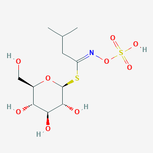 molecular formula C11H21NO9S2 B1257969 Isobutyl glucosinolate 