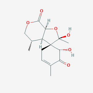 molecular formula C15H20O6 B125798 Cyclocalopin A CAS No. 486430-94-8