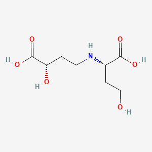molecular formula C8H15NO6 B1257994 avenic acid B 
