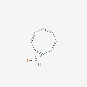 molecular formula C9H7Li B12580027 Lithium bicyclo[6.1.0]nona-1(8),2,4,6-tetraen-9-ide CAS No. 498565-48-3