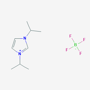 molecular formula C9H17BF4N2 B1258019 1,3-二异丙基咪唑四氟硼酸盐 CAS No. 286014-34-4