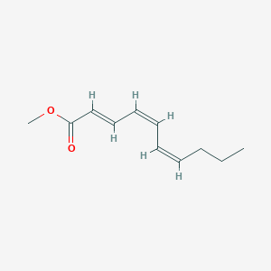 molecular formula C11H16O2 B12580252 methyl (2E,4Z,6Z)-2,4,6-decatrienoate CAS No. 200125-18-4