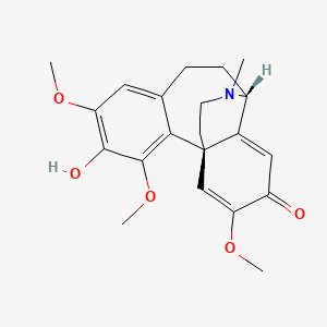(1S,10R)-4-hydroxy-3,5,14-trimethoxy-18-methyl-18-azatetracyclo[8.5.3.01,11.02,7]octadeca-2,4,6,11,14-pentaen-13-one