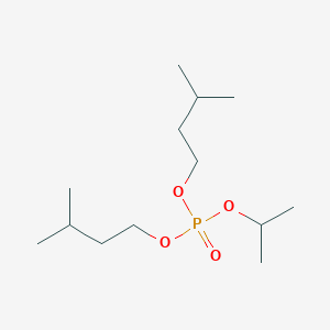 molecular formula C13H29O4P B12580344 Bis(3-methylbutyl) propan-2-yl phosphate CAS No. 646450-46-6