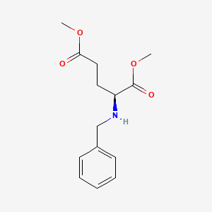 molecular formula C14H19NO4 B12580494 L-Glutamic acid, N-(phenylmethyl)-, dimethyl ester CAS No. 192655-69-9