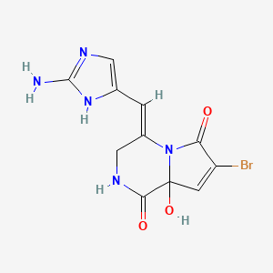 molecular formula C11H10BrN5O3 B1258058 Oxocyclostylidol 