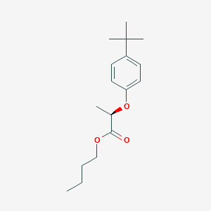 molecular formula C17H26O3 B12580641 Butyl (2R)-2-(4-tert-butylphenoxy)propanoate CAS No. 197158-50-2